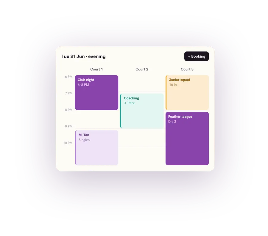 Court calendar